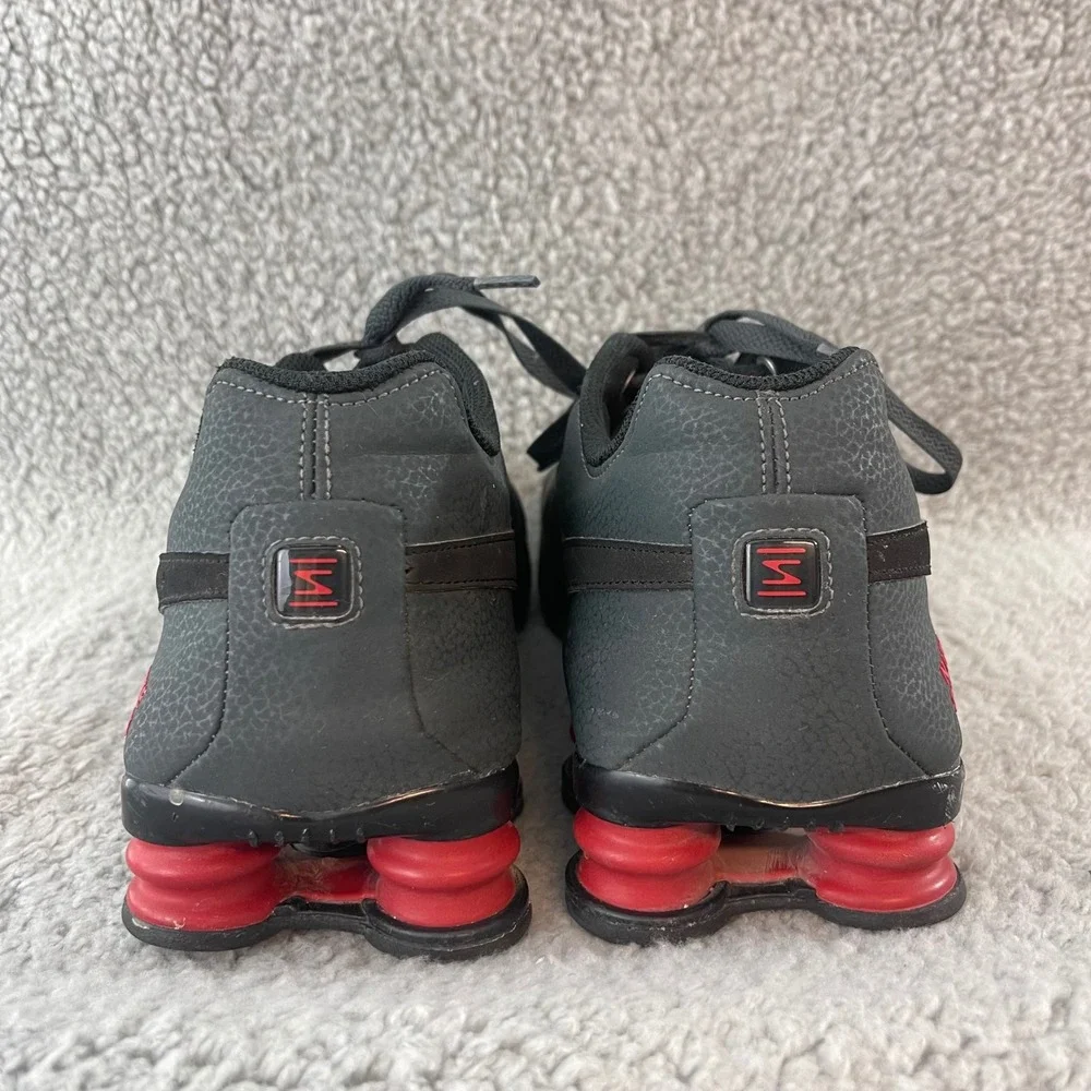 Nike Shox‎ Deliver Mens Size 10.5 Black Red Suede Athletic Shoes 317547-026